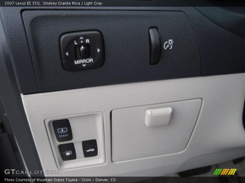 Smokey Granite Mica / Light Gray 2007 Lexus ES 350