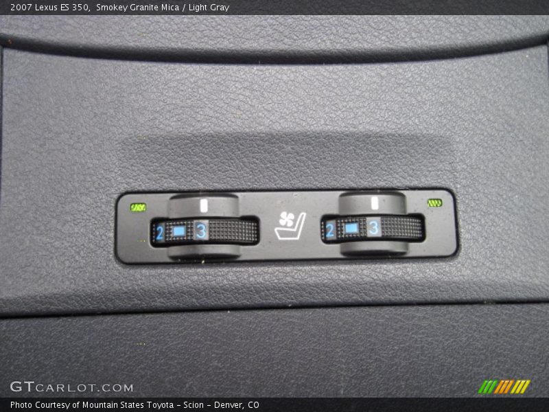 Smokey Granite Mica / Light Gray 2007 Lexus ES 350
