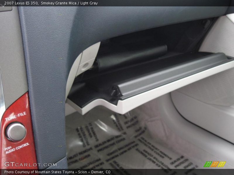 Smokey Granite Mica / Light Gray 2007 Lexus ES 350