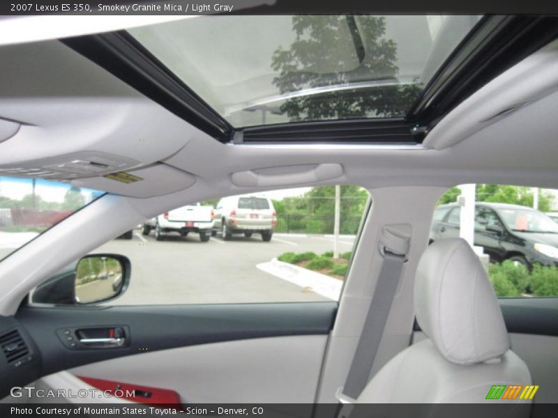 Smokey Granite Mica / Light Gray 2007 Lexus ES 350
