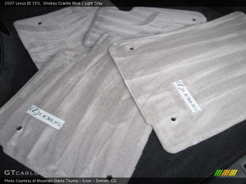 Smokey Granite Mica / Light Gray 2007 Lexus ES 350