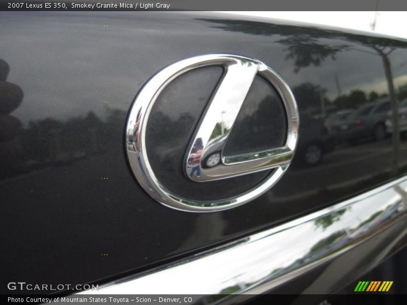 Smokey Granite Mica / Light Gray 2007 Lexus ES 350