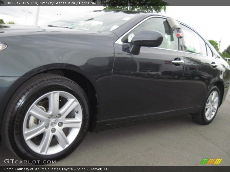 Smokey Granite Mica / Light Gray 2007 Lexus ES 350