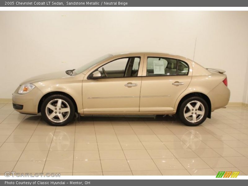 Sandstone Metallic / Neutral Beige 2005 Chevrolet Cobalt LT Sedan