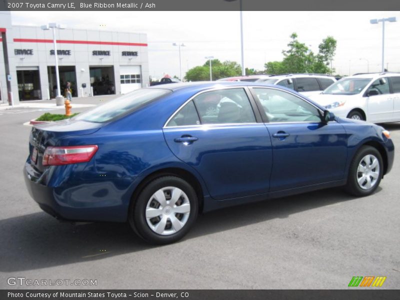 Blue Ribbon Metallic / Ash 2007 Toyota Camry LE
