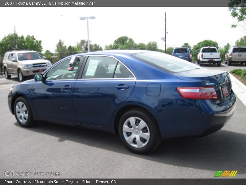 Blue Ribbon Metallic / Ash 2007 Toyota Camry LE