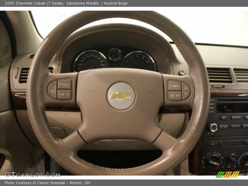 Sandstone Metallic / Neutral Beige 2005 Chevrolet Cobalt LT Sedan