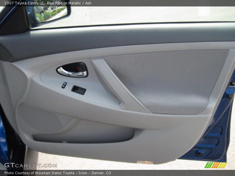 Blue Ribbon Metallic / Ash 2007 Toyota Camry LE