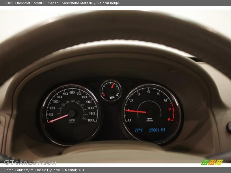Sandstone Metallic / Neutral Beige 2005 Chevrolet Cobalt LT Sedan