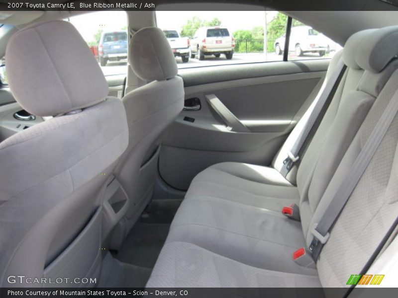 Blue Ribbon Metallic / Ash 2007 Toyota Camry LE