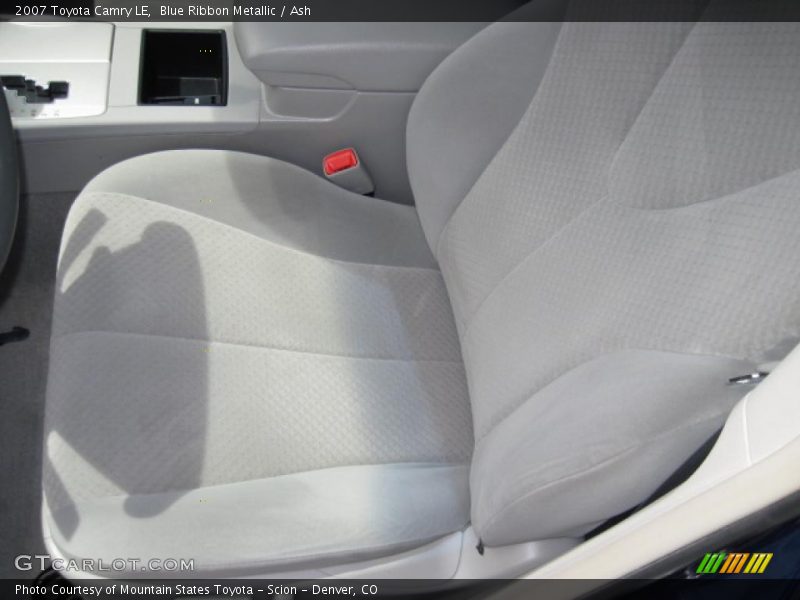 Blue Ribbon Metallic / Ash 2007 Toyota Camry LE