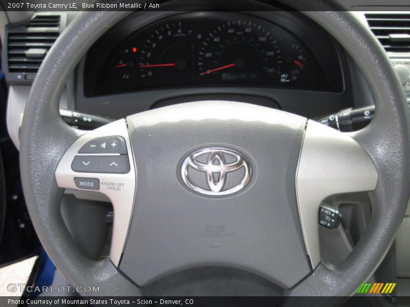 Blue Ribbon Metallic / Ash 2007 Toyota Camry LE