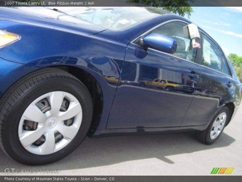 Blue Ribbon Metallic / Ash 2007 Toyota Camry LE