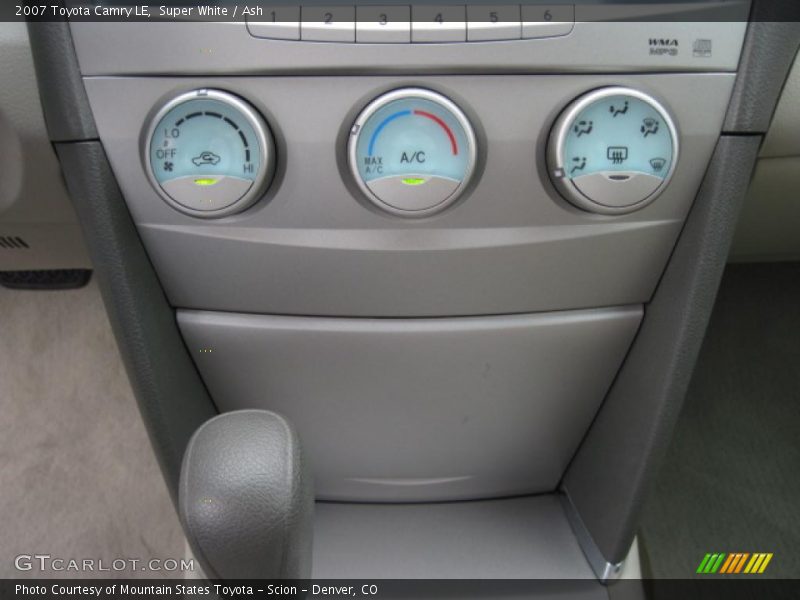 Super White / Ash 2007 Toyota Camry LE