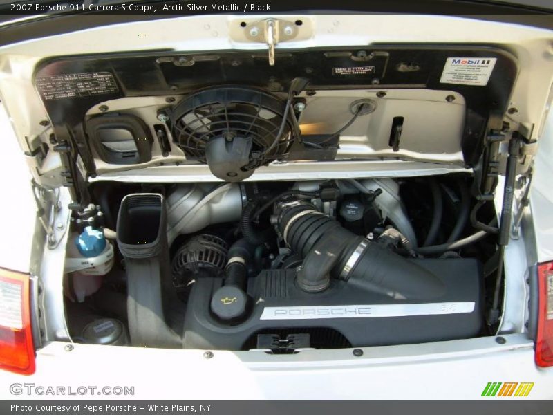 Arctic Silver Metallic / Black 2007 Porsche 911 Carrera S Coupe