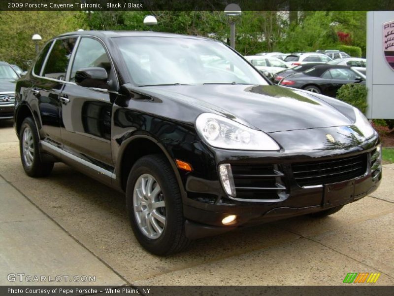 Black / Black 2009 Porsche Cayenne Tiptronic