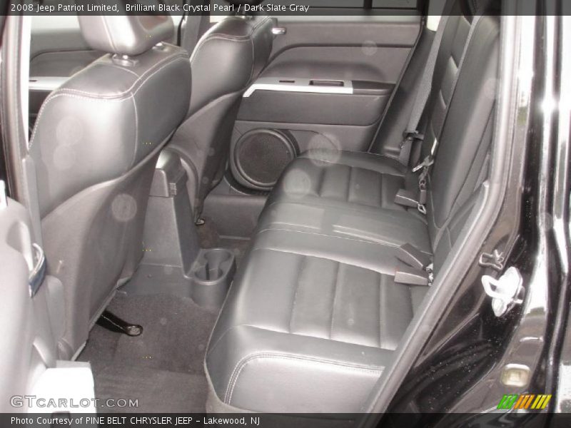Brilliant Black Crystal Pearl / Dark Slate Gray 2008 Jeep Patriot Limited