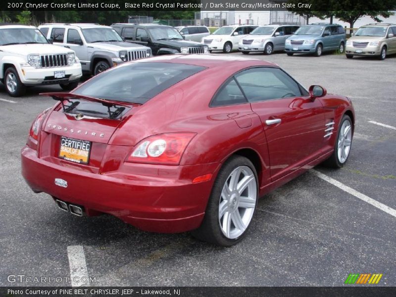  2007 Crossfire Limited Coupe Blaze Red Crystal Pearlcoat