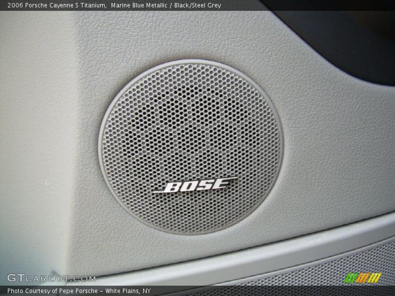 Marine Blue Metallic / Black/Steel Grey 2006 Porsche Cayenne S Titanium
