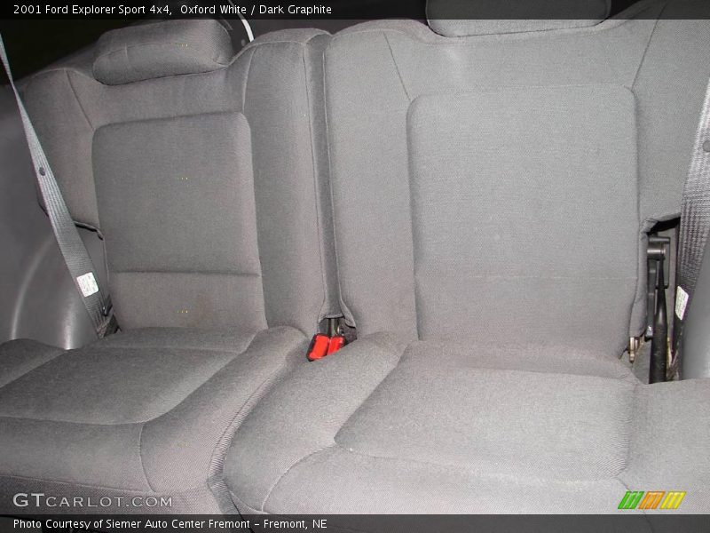 Oxford White / Dark Graphite 2001 Ford Explorer Sport 4x4