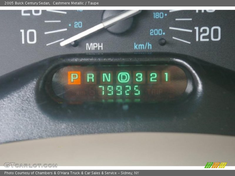 Cashmere Metallic / Taupe 2005 Buick Century Sedan