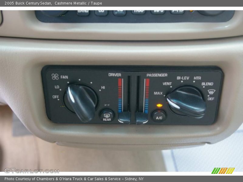 Cashmere Metallic / Taupe 2005 Buick Century Sedan