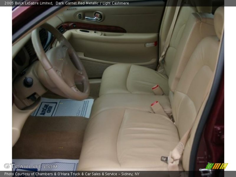 Dark Garnet Red Metallic / Light Cashmere 2005 Buick LeSabre Limited