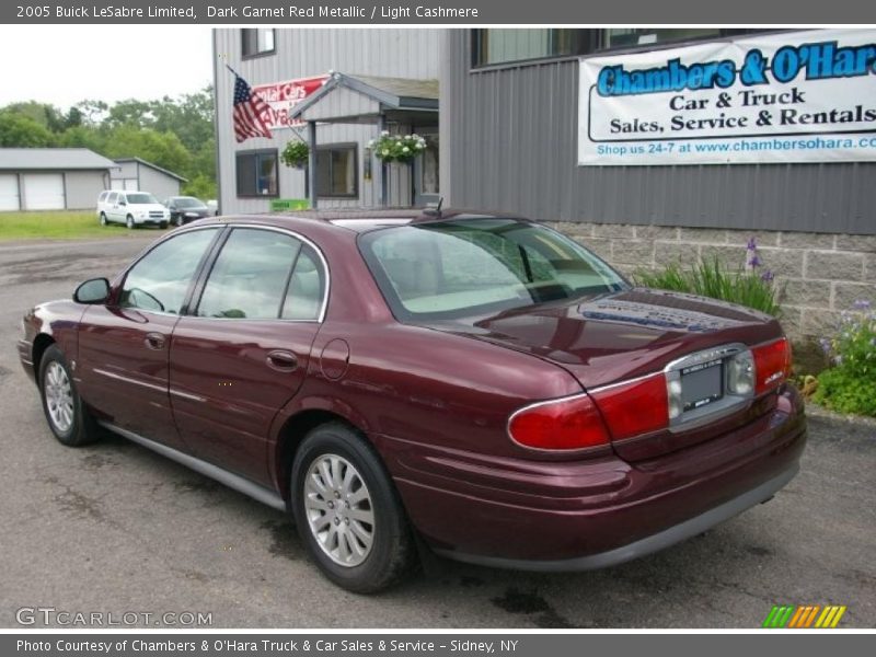 Dark Garnet Red Metallic / Light Cashmere 2005 Buick LeSabre Limited