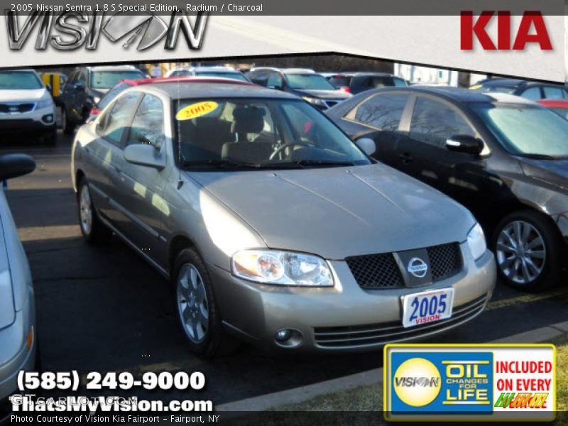 Radium / Charcoal 2005 Nissan Sentra 1.8 S Special Edition