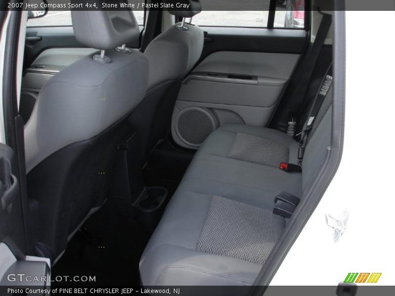 Stone White / Pastel Slate Gray 2007 Jeep Compass Sport 4x4