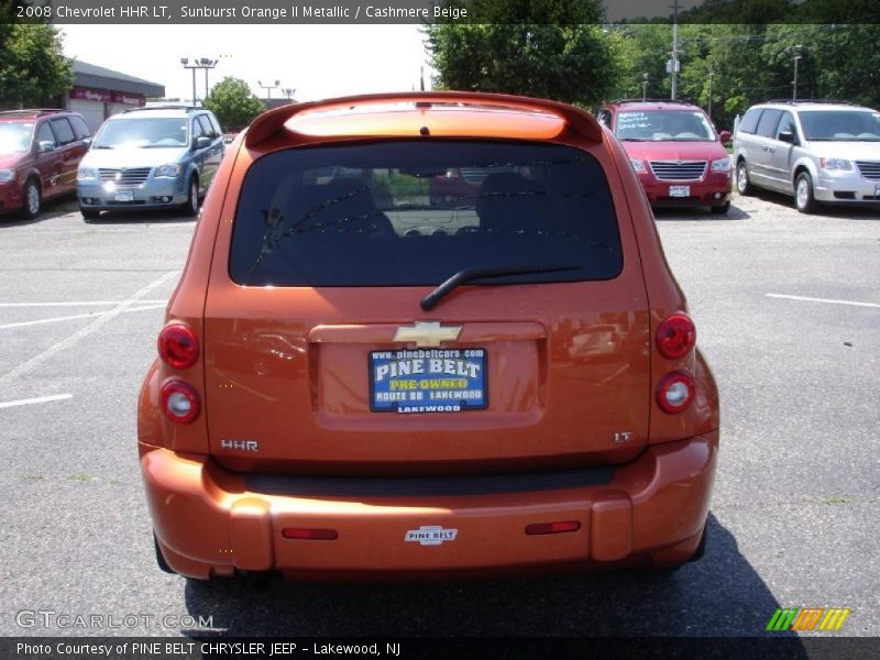 Sunburst Orange II Metallic / Cashmere Beige 2008 Chevrolet HHR LT