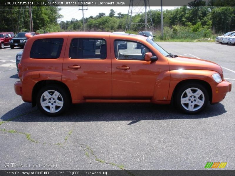 Sunburst Orange II Metallic / Cashmere Beige 2008 Chevrolet HHR LT