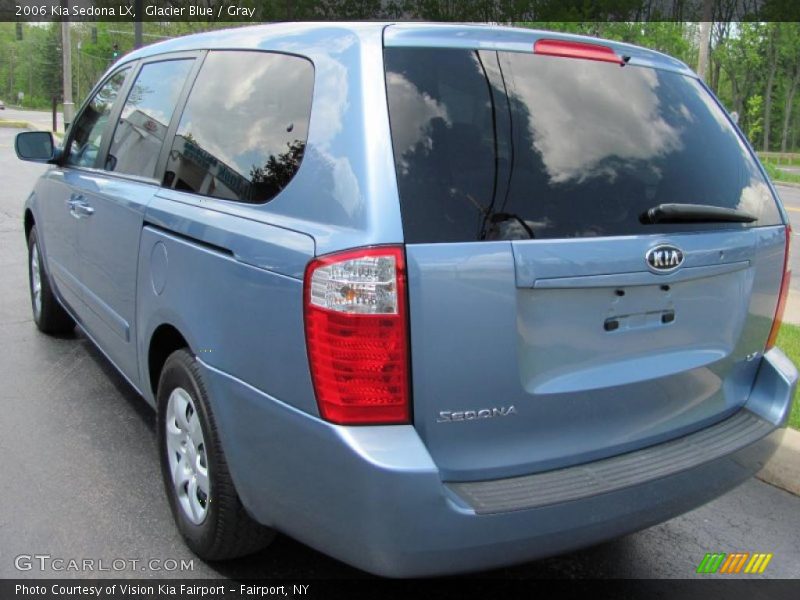 Glacier Blue / Gray 2006 Kia Sedona LX