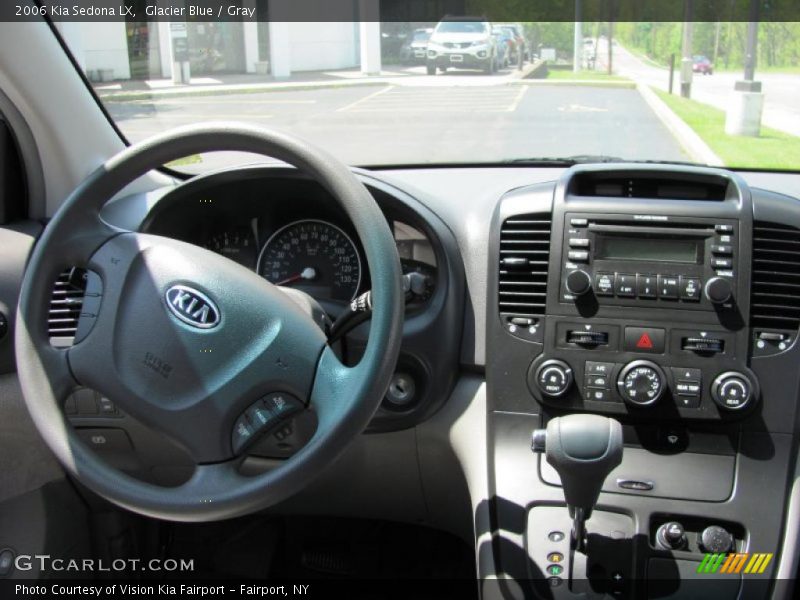 Glacier Blue / Gray 2006 Kia Sedona LX