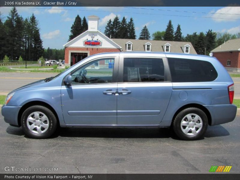 Glacier Blue / Gray 2006 Kia Sedona LX