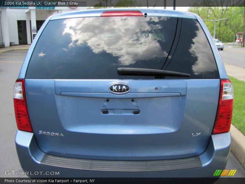 Glacier Blue / Gray 2006 Kia Sedona LX