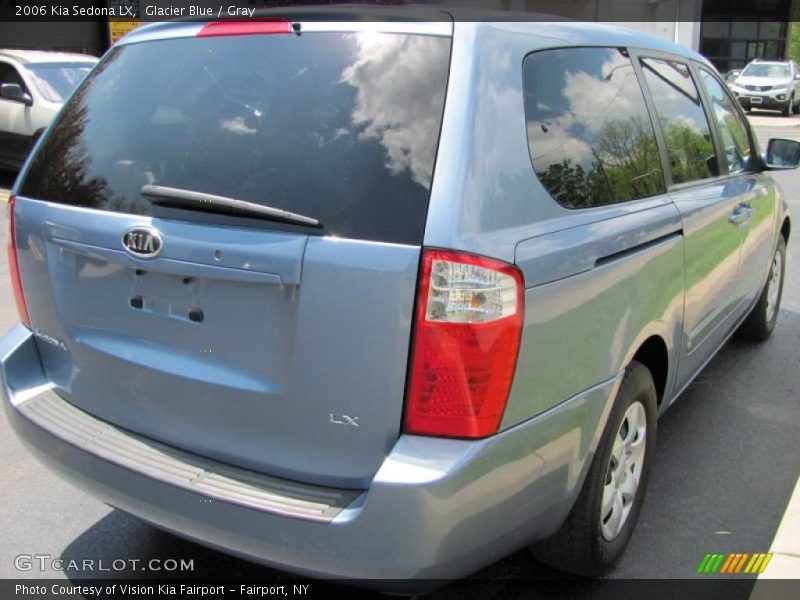 Glacier Blue / Gray 2006 Kia Sedona LX