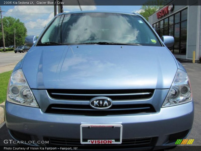 Glacier Blue / Gray 2006 Kia Sedona LX