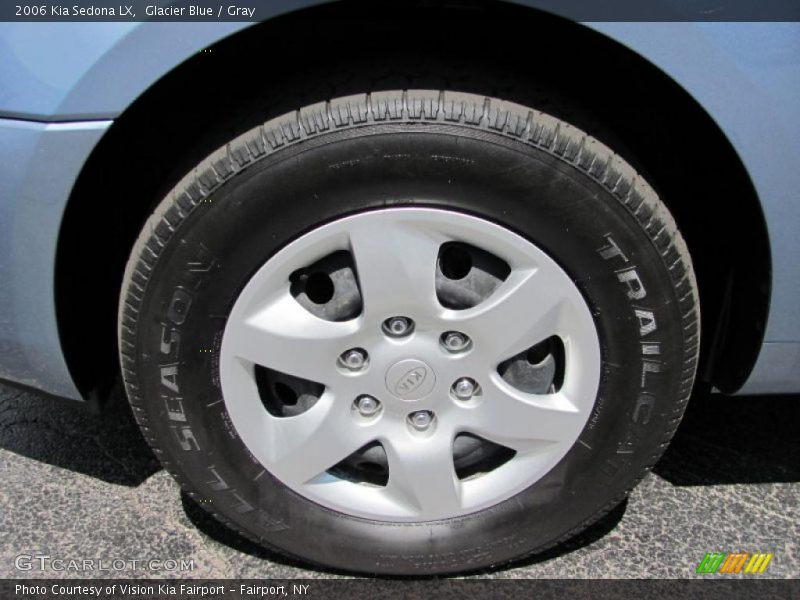 Glacier Blue / Gray 2006 Kia Sedona LX