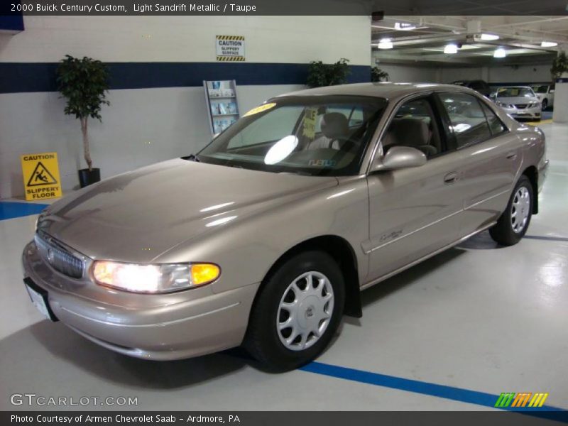 Light Sandrift Metallic / Taupe 2000 Buick Century Custom