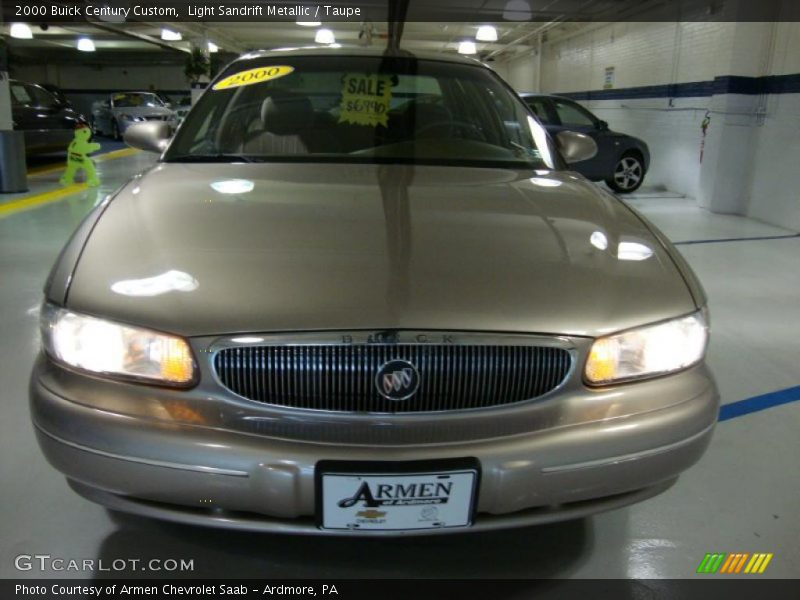 Light Sandrift Metallic / Taupe 2000 Buick Century Custom