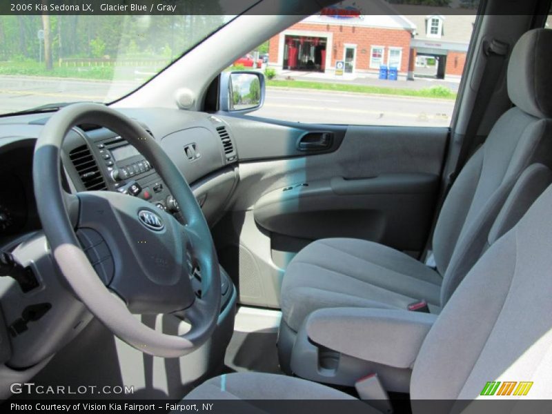 Glacier Blue / Gray 2006 Kia Sedona LX