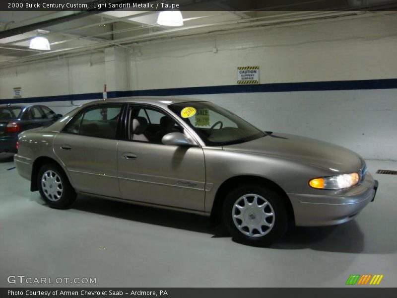 Light Sandrift Metallic / Taupe 2000 Buick Century Custom