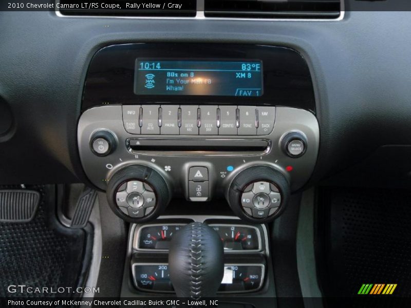 Rally Yellow / Gray 2010 Chevrolet Camaro LT/RS Coupe