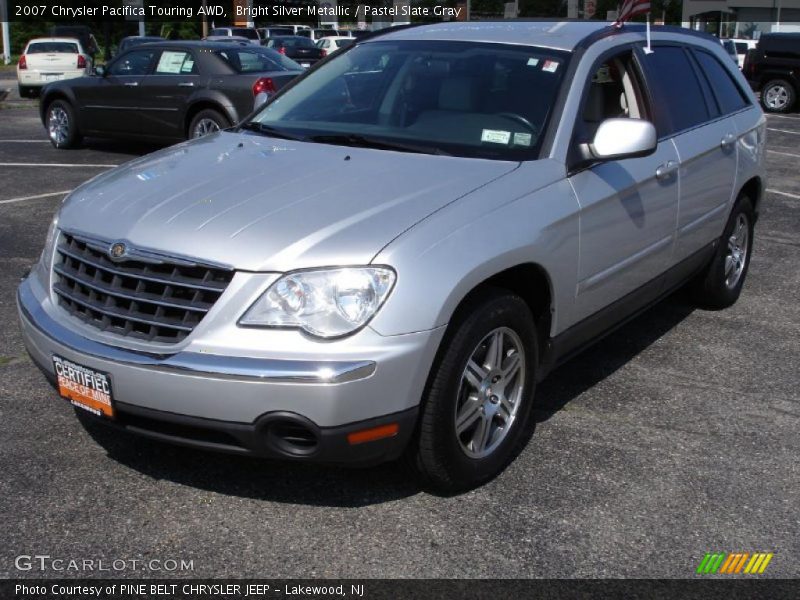Bright Silver Metallic / Pastel Slate Gray 2007 Chrysler Pacifica Touring AWD