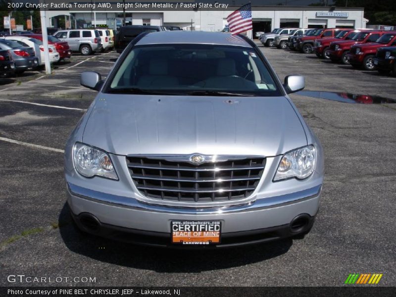 Bright Silver Metallic / Pastel Slate Gray 2007 Chrysler Pacifica Touring AWD