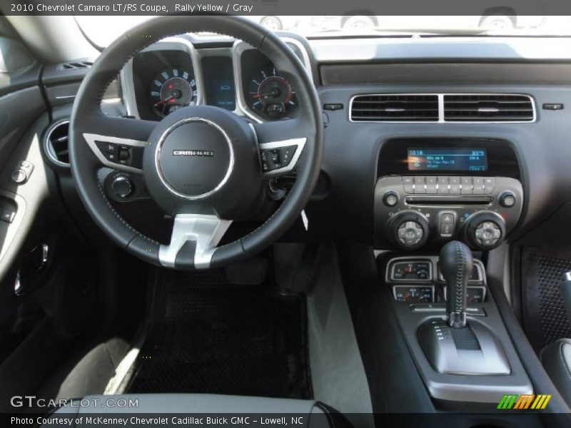 Rally Yellow / Gray 2010 Chevrolet Camaro LT/RS Coupe