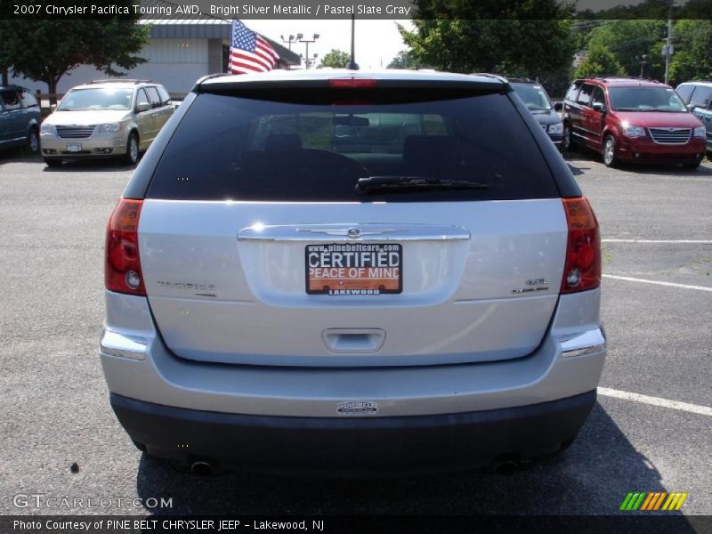 Bright Silver Metallic / Pastel Slate Gray 2007 Chrysler Pacifica Touring AWD