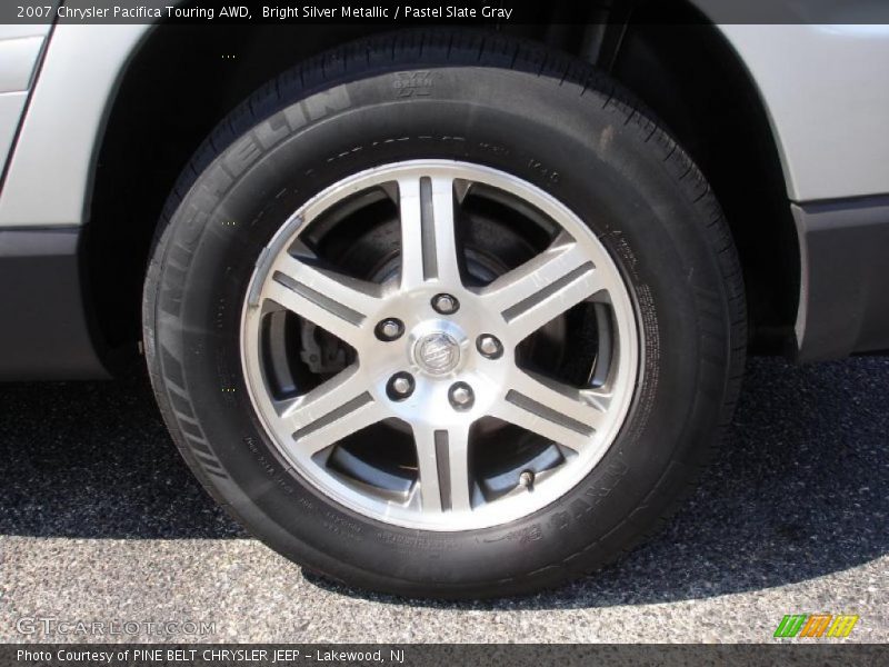 Bright Silver Metallic / Pastel Slate Gray 2007 Chrysler Pacifica Touring AWD