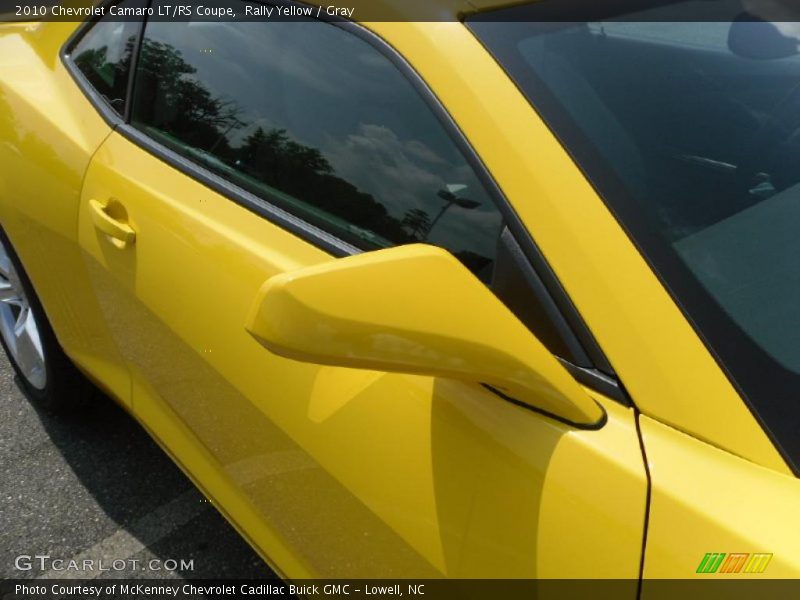 Rally Yellow / Gray 2010 Chevrolet Camaro LT/RS Coupe